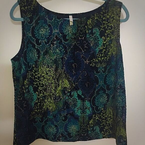 White stag spandex at waist Tank - Picture 1 of 3